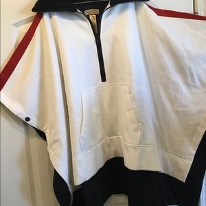 Burberry Unisex Sweatshirt Poncho